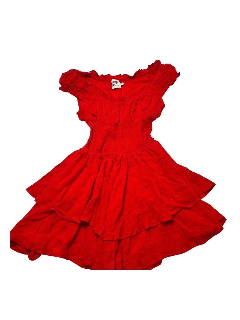 Princess Polly Redish Orange Romper Womens size Us 4 Small